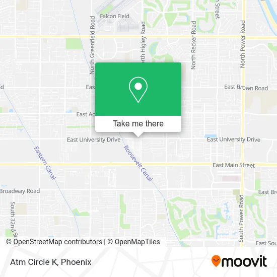 Atm Circle K map