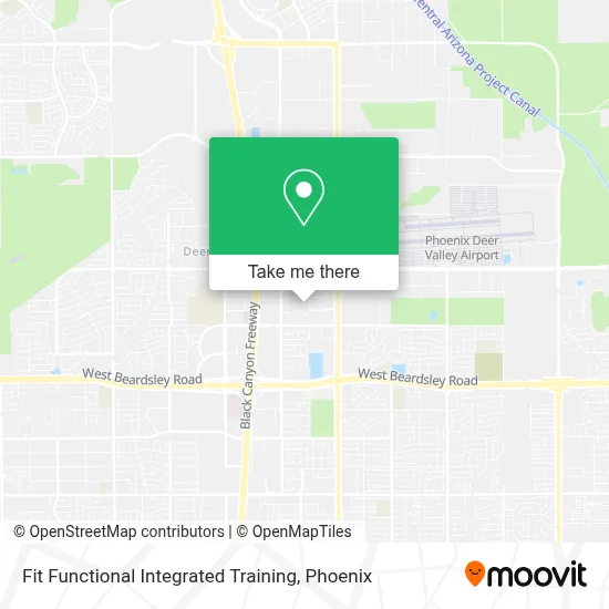 Fit Functional Integrated Training map