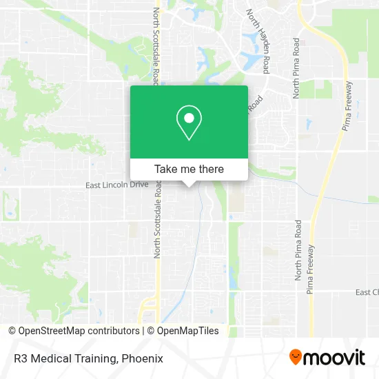 R3 Medical Training map