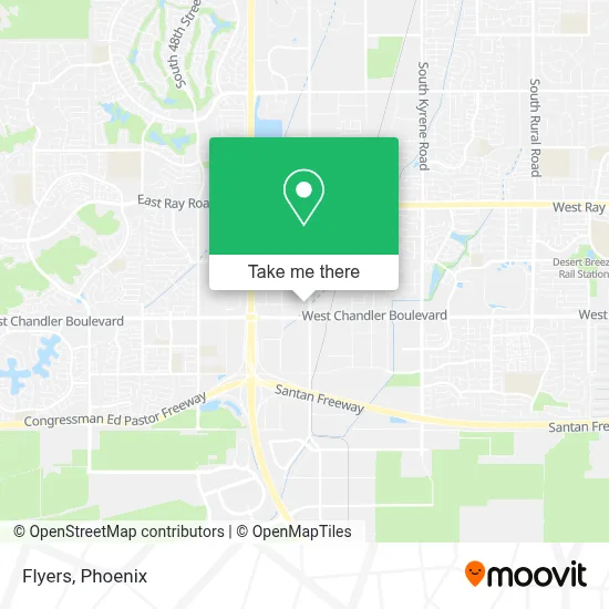 Flyers map