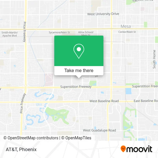At&T map
