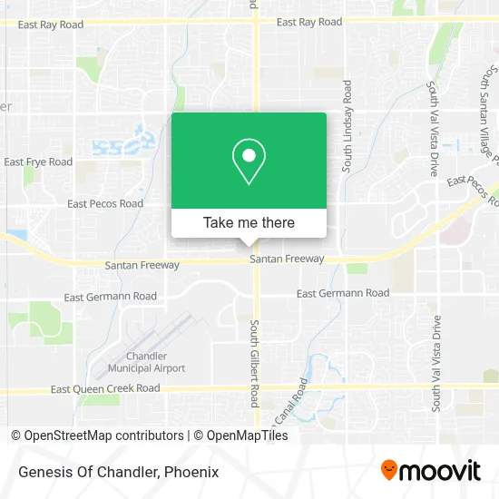 Genesis Of Chandler map
