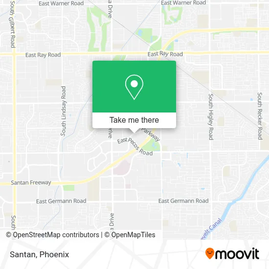 Santan map