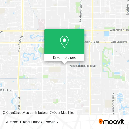 Kustom T And Thingz map
