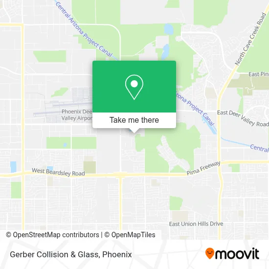 Gerber Collision & Glass map