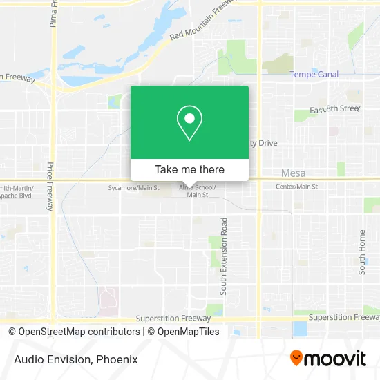 Audio Envision map