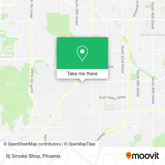 Rj Smoke Shop map