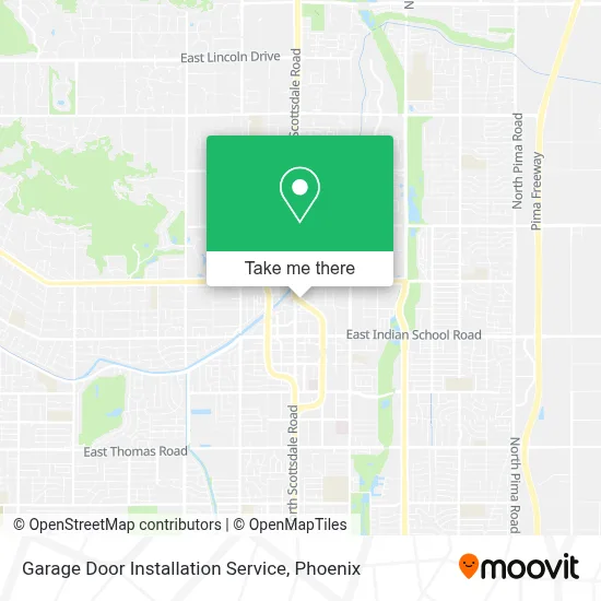 Garage Door Installation Service map