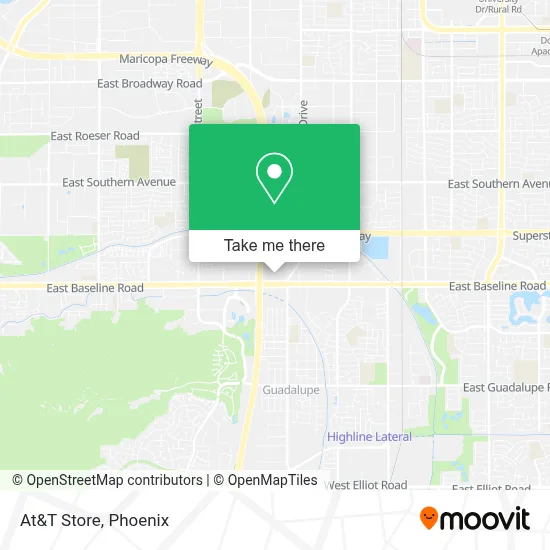 At&T Store map