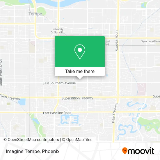 Imagine Tempe map