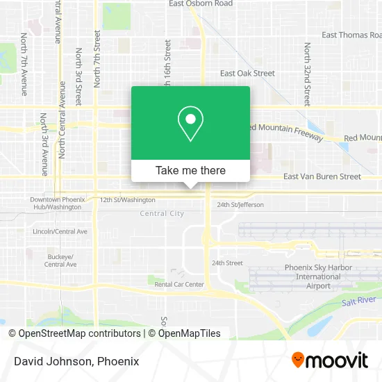 David Johnson map