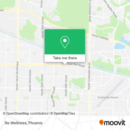 Re.Wellness map
