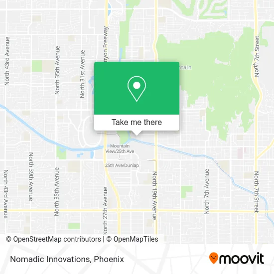 Nomadic Innovations map