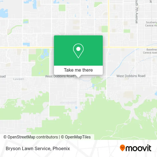 Bryson Lawn Service map