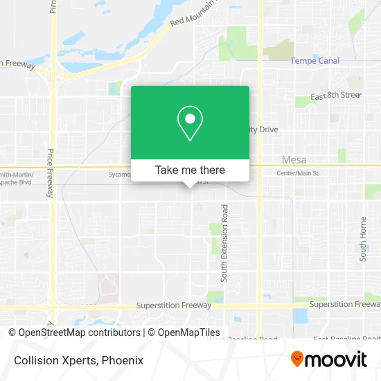 Collision Xperts map