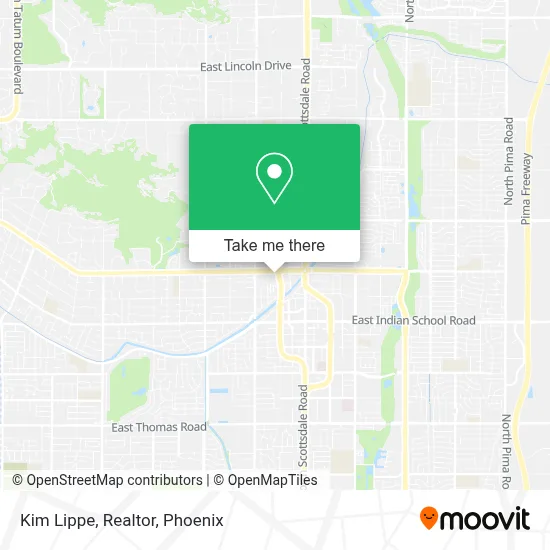 Kim Lippe, Realtor map