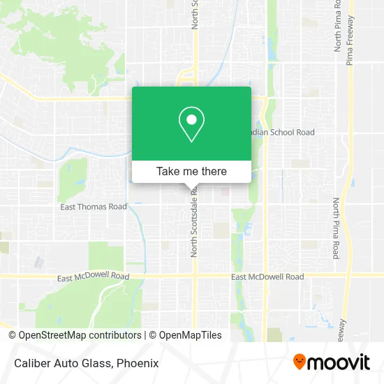 Caliber Auto Glass map