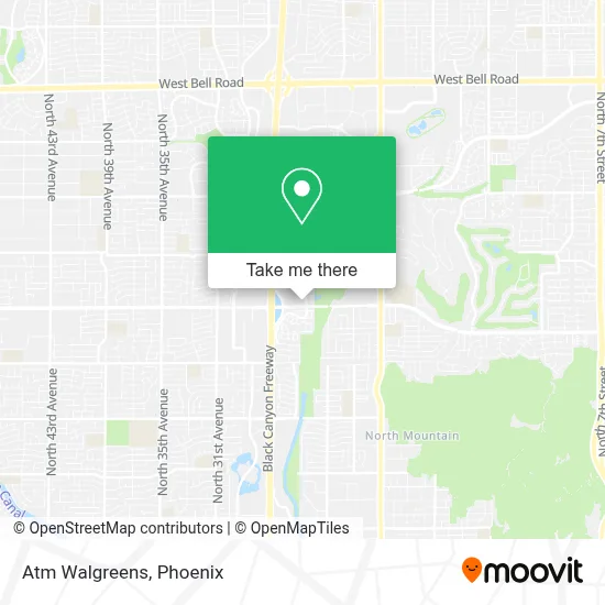 Atm Walgreens map