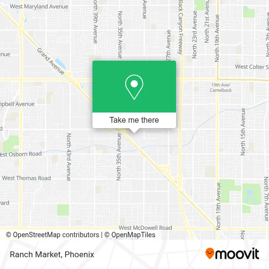 Ranch Market map