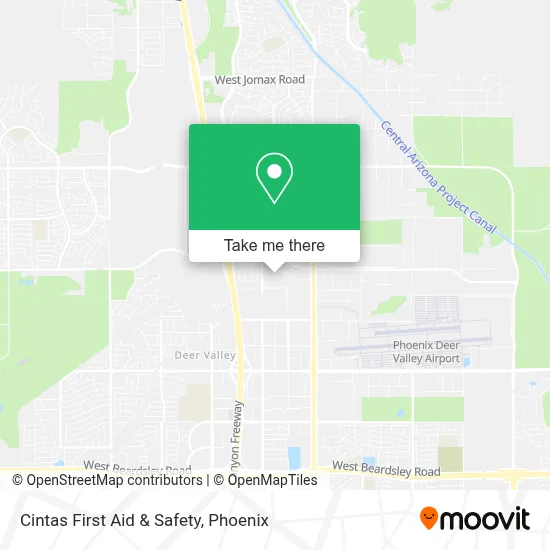 Cintas First Aid & Safety map