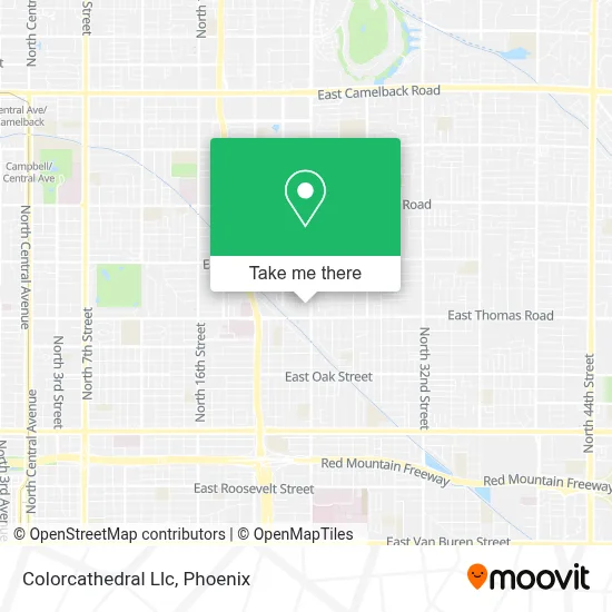 Colorcathedral Llc map
