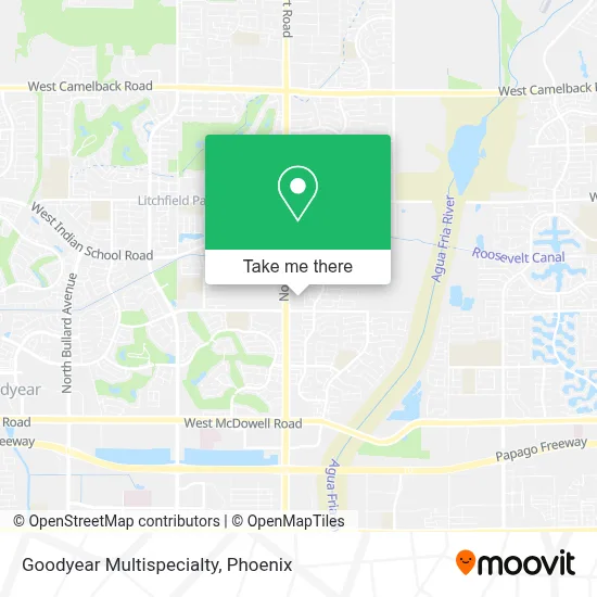 Goodyear Multispecialty map