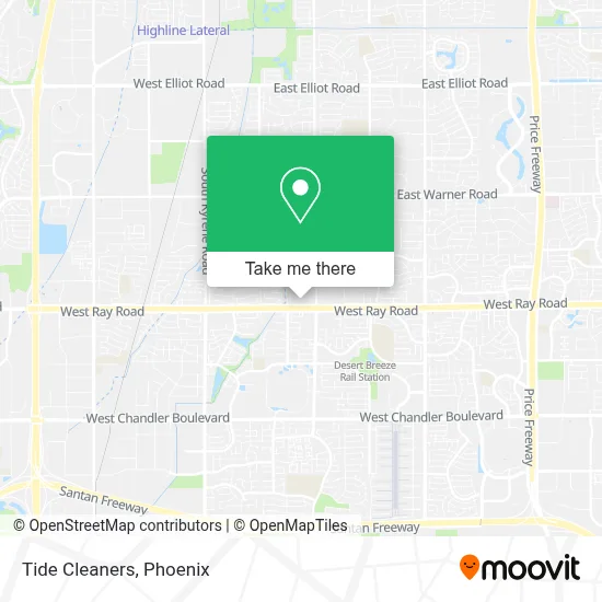 Tide Cleaners map