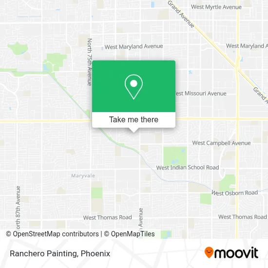 Ranchero Painting map