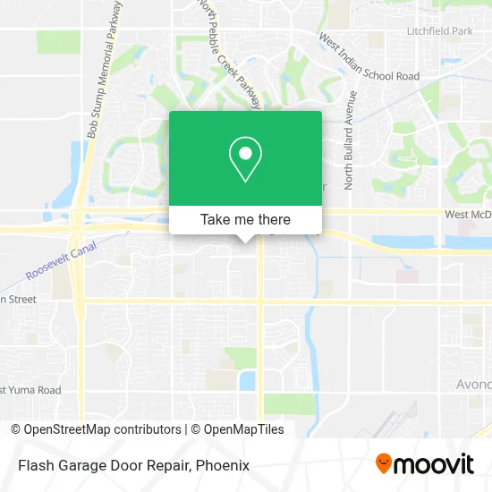 Flash Garage Door Repair map