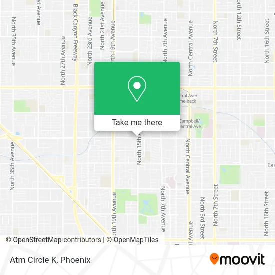 Atm Circle K map