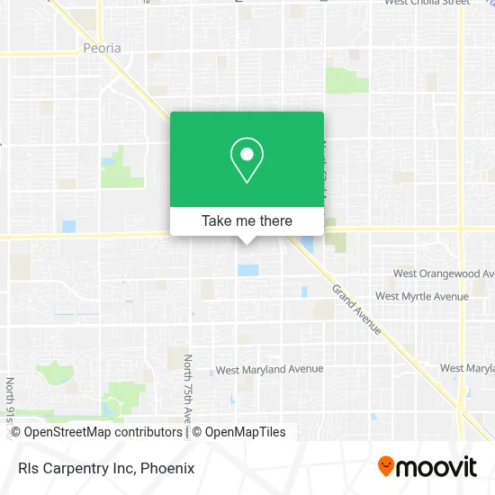 Rls Carpentry Inc map