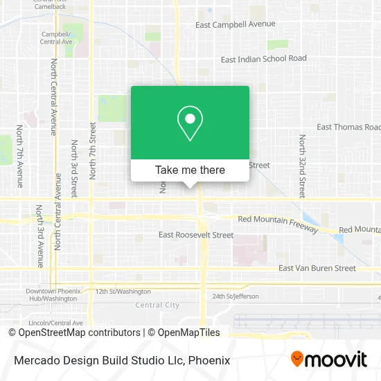 Mercado Design Build Studio Llc map