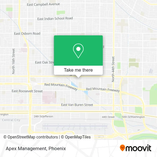 Apex Management map