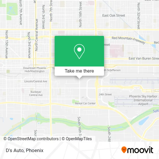 D's Auto map