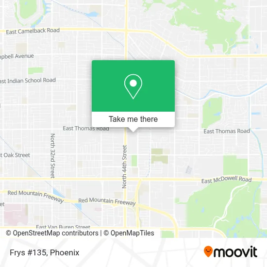 Frys #135 map