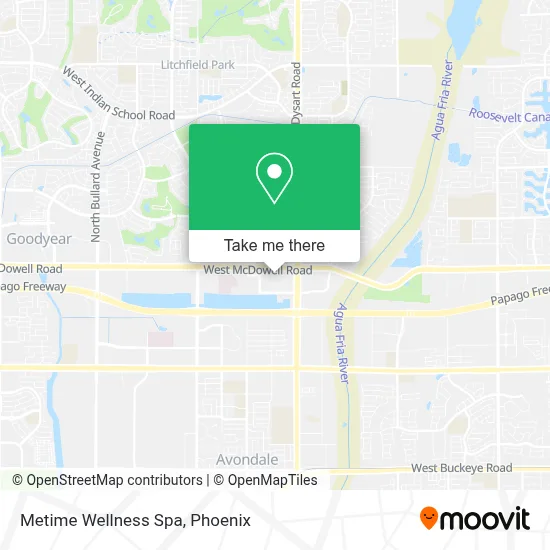 Metime Wellness Spa map