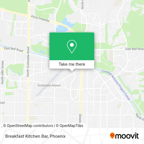 Breakfast Kitchen Bar map