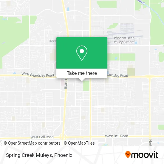 Spring Creek Muleys map