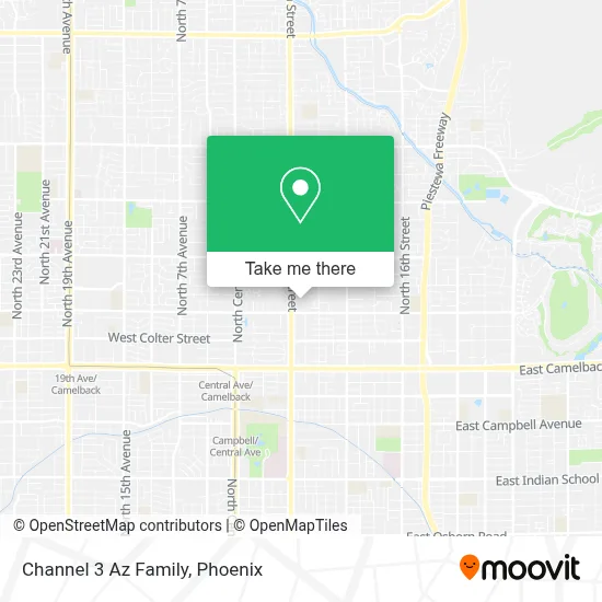 Channel 3 Az Family map