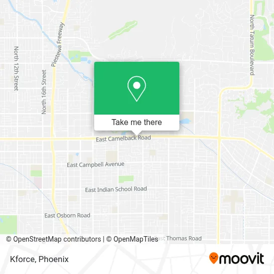 Kforce map
