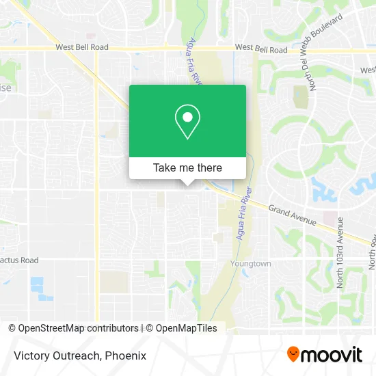 Victory Outreach map