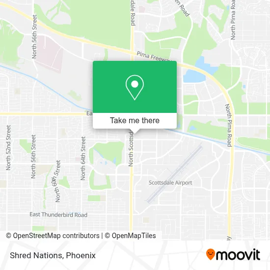 Shred Nations map