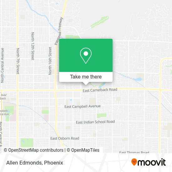 Allen Edmonds map