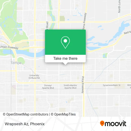 Wrapsesh Az map