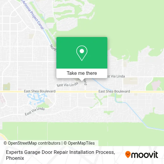 Experts Garage Door Repair Installation Process map