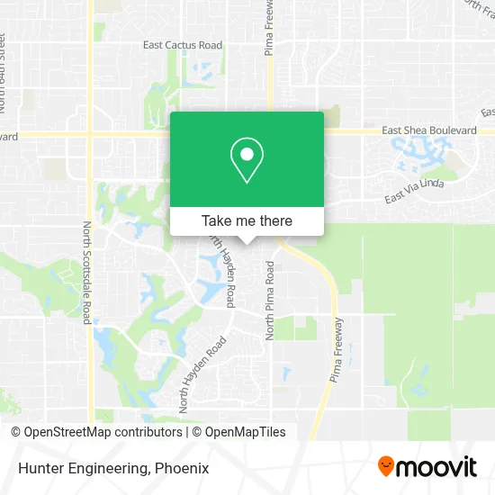 Hunter Engineering map