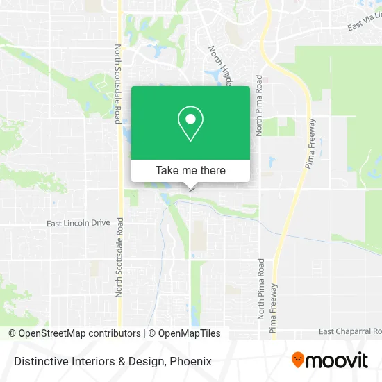 Distinctive Interiors & Design map