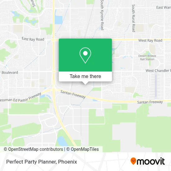 Perfect Party Planner map