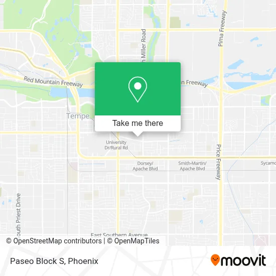 Paseo Block S map