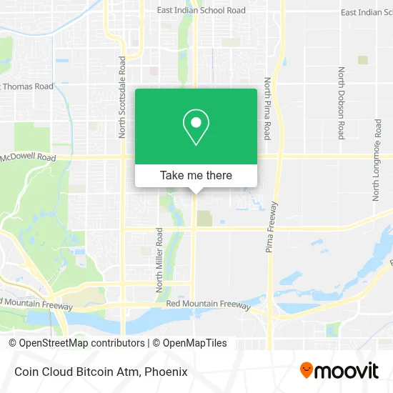 Coin Cloud Bitcoin Atm map